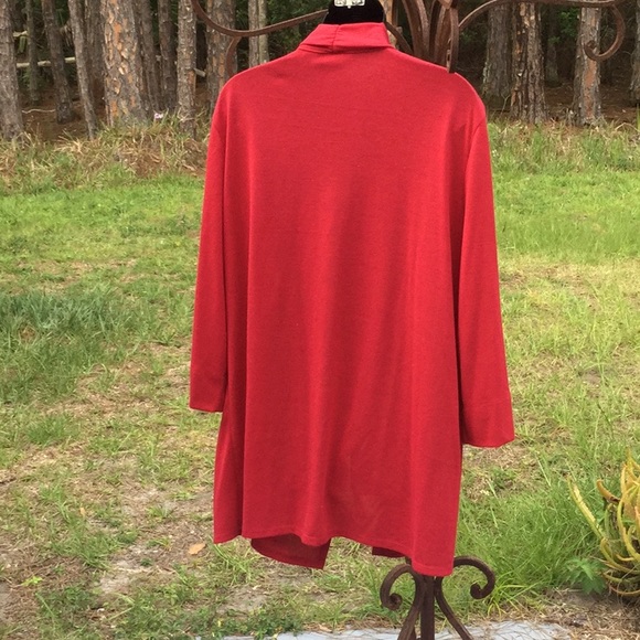 🌹NWOT Awesome Open Cardigan Kim Rogers Size 2XLarge Wardrobe Must Have 🌹 - Picture 4 of 6